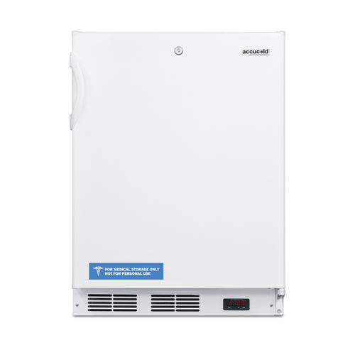 Summit Built-In All-Freezer, ADA Compliant, 24" Wide, White (VT65MLBIADA)