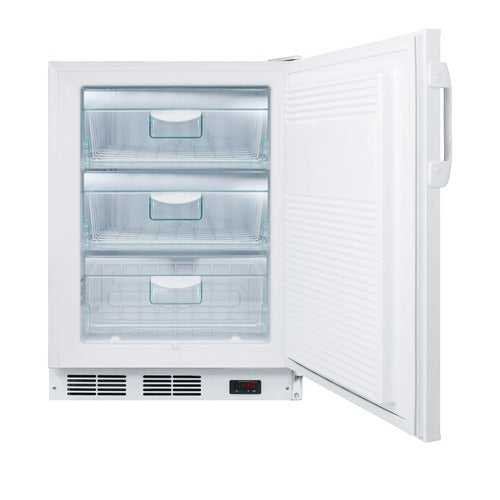 Summit MOMCUBE® Breast Milk Freezer, ADA Compliant, 24" Wide, White (VT65MLBIMCADA)