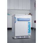 Summit Built-In All-Freezer, 24" Wide, White (VT65MLBIMED2)