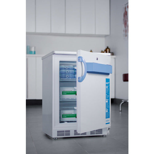 Summit Built-In All-Freezer, 24" Wide, White (VT65MLBIMED2)