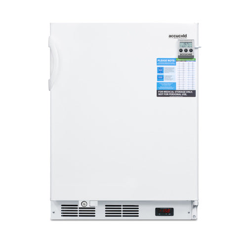 Summit Built-In All-Freezer, ADA Compliant, 24" Wide, White (VT65MLBIVACADA)