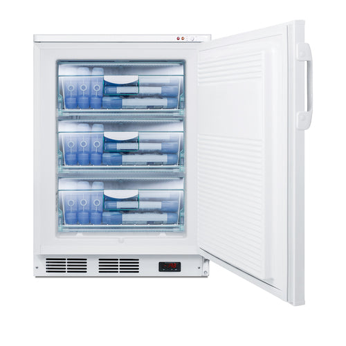 Summit All-Freezer, 24" Wide, White (VT65MLGP)