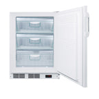 Summit All-Freezer, 24" Wide, White (VT65MLPLUS2ADA)