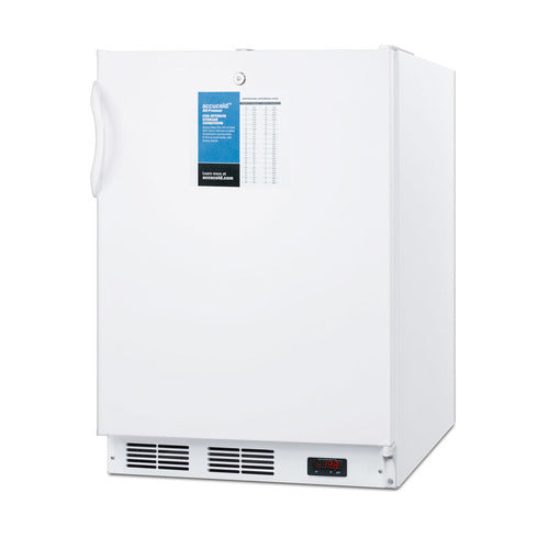 Summit All-Freezer, ADA Compliant, 24" Wide, White (VT65MLPROADA)