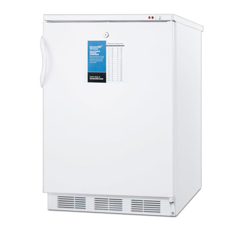 Summit All-Freezer, 24" Wide, White (VT65MLPRO)