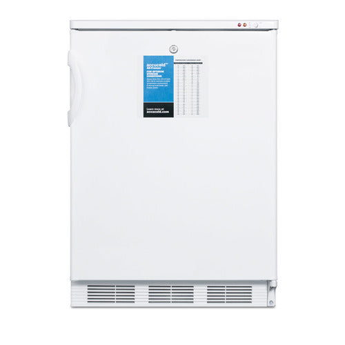 Summit All-Freezer, 24" Wide, White (VT65MLPRO)