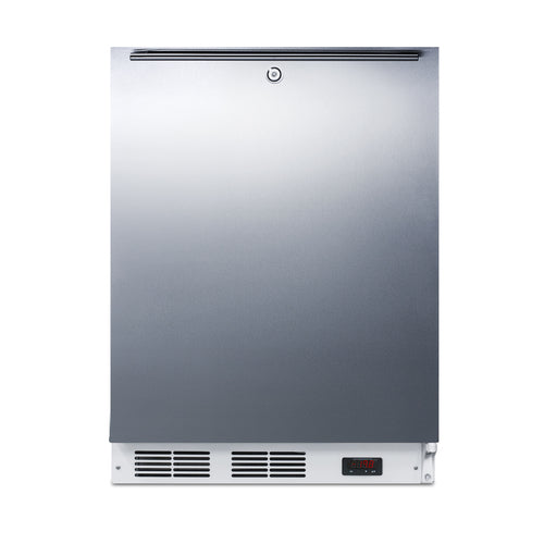 Summit All-Freezer, ADA Compliant, 24" Wide, White (VT65MLSSHHADA)