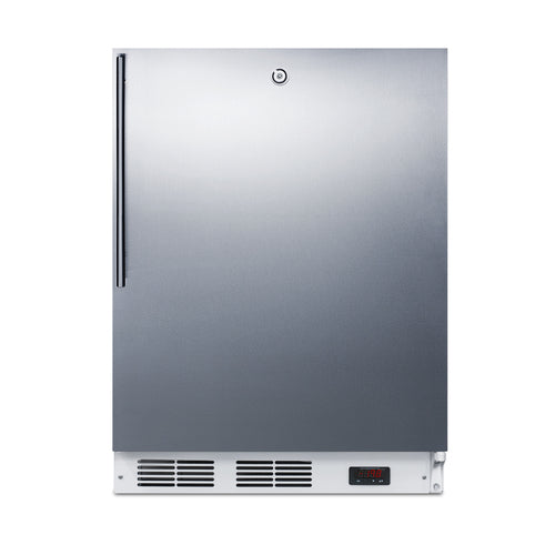 Summit All-Freezer, ADA Compliant, 24" Wide, White (VT65MLSSHVADA)