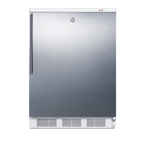 Summit All-Freezer, 24" Wide, White (VT65MLSSHV)