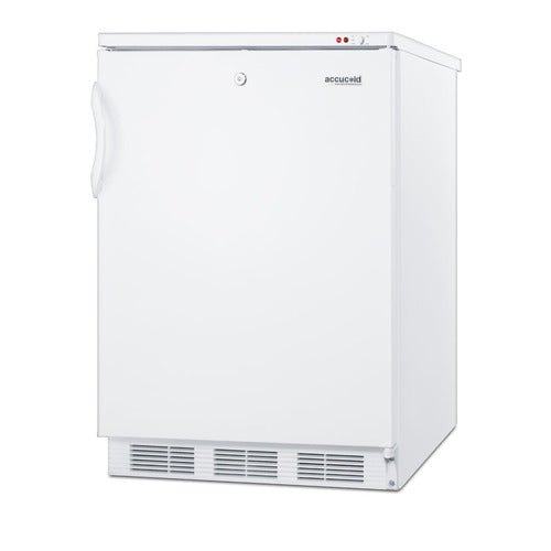 Summit All-Freezer, 24" Wide, White (VT65ML)
