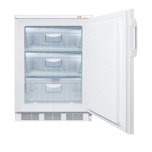 Summit All-Freezer, 24" Wide, White (VT65ML)