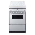 Summit Induction Range, 24" Wide, White (WEM665W)