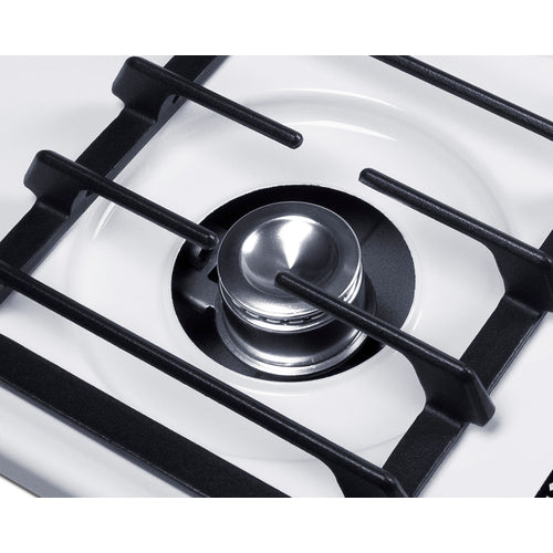 Summit 4-Burner Gas Cooktop, 24" Wide, White (WNL033I)