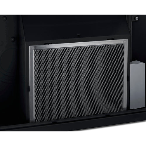 Summit 24" Under Cabinet Convertible Range Hood, ADA Compliant, Black (HC24BBADA)