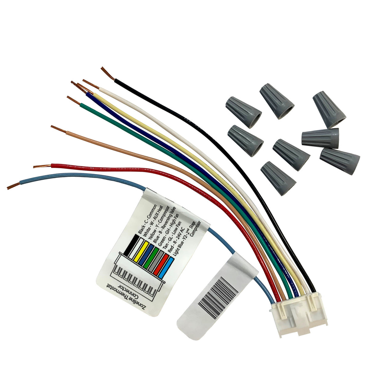 GE Zoneline® Thermostat Wiring Kit, 10 Pack (RAKTK8W10)