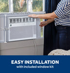 GE 10,000 BTU Smart Window Air Conditioner, 115 Volt, up to 450 sq. ft. (AWCS10WWA) – view 8