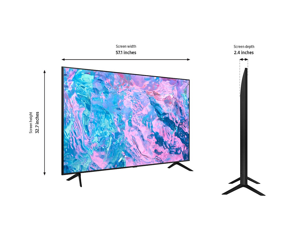 Samsung HCU708 65" 4K UHD Smart Hospitality TV - HG65CU708NFXZA - view 3